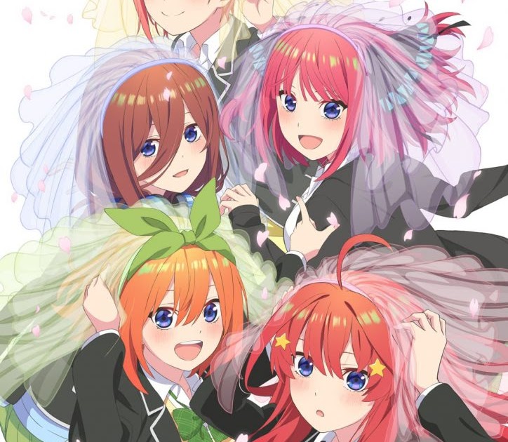 Não é Mentira! Já Foi Anunciado O Novo O Anime Do Mangá Gotoubun no Hanayome